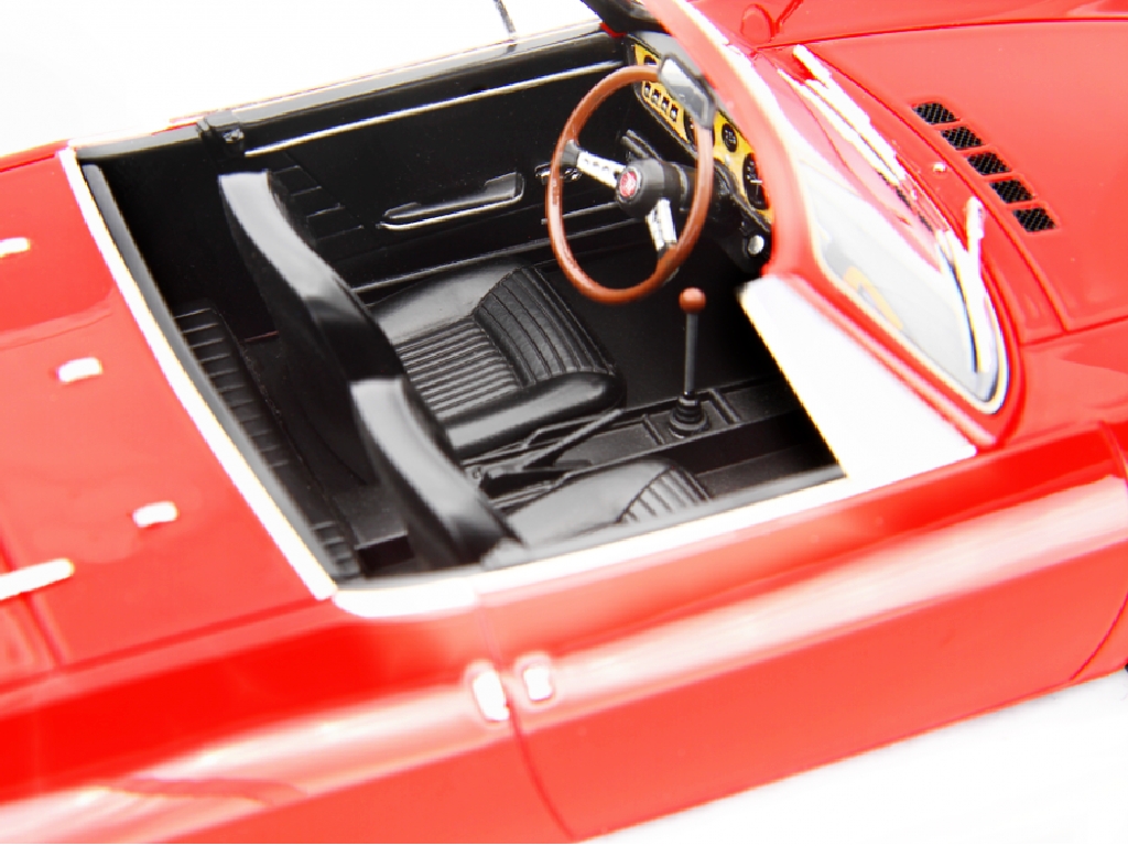 MINICHAMPS 400121230 FIAT 850 Sport Spider 1968 Red 1.43 EUR 69,00