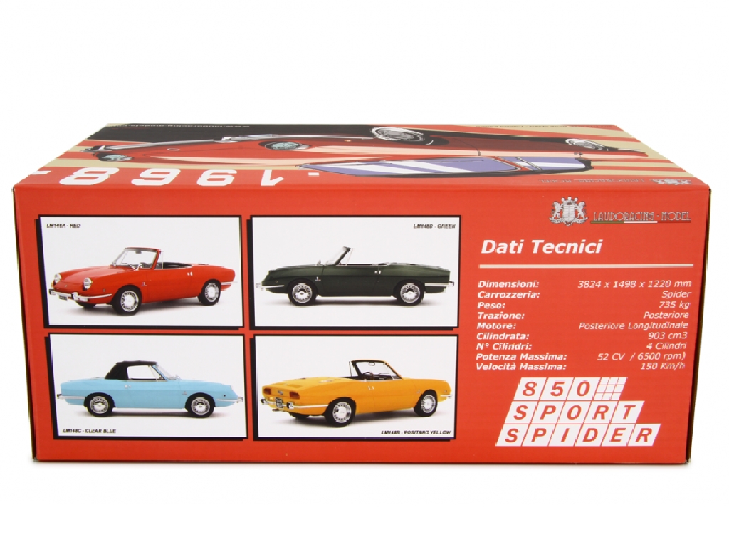100391 Fiat 850 Sport Spider 1968