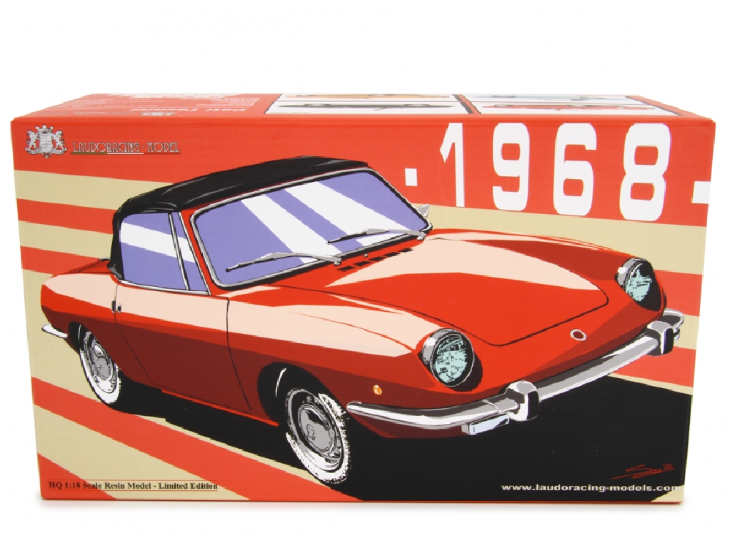 100392 Fiat 850 Sport Spider 1968
