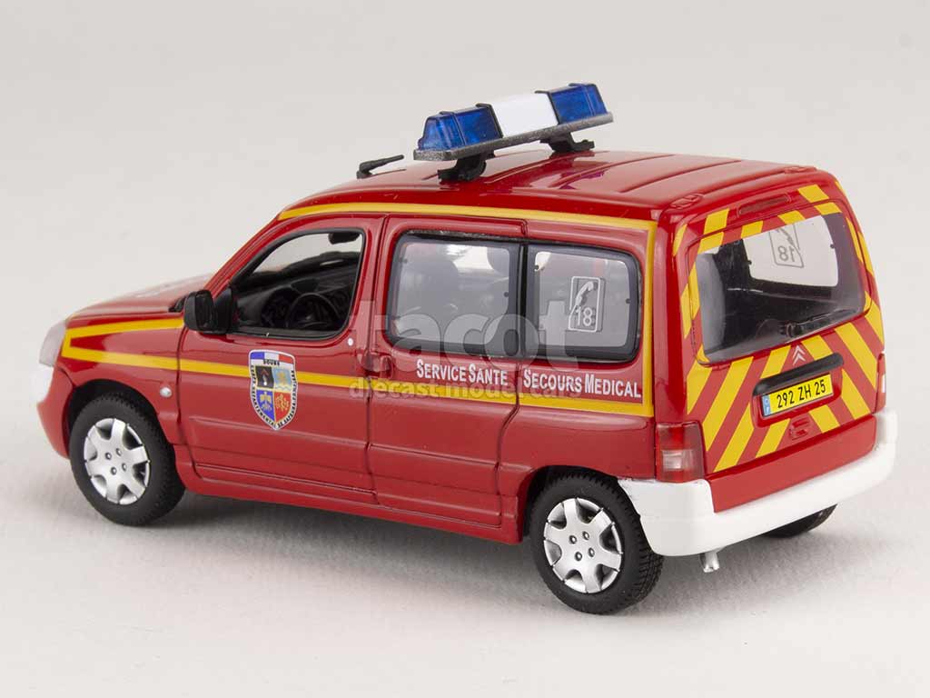 100457 Citroën Berlingo Pompiers 2004