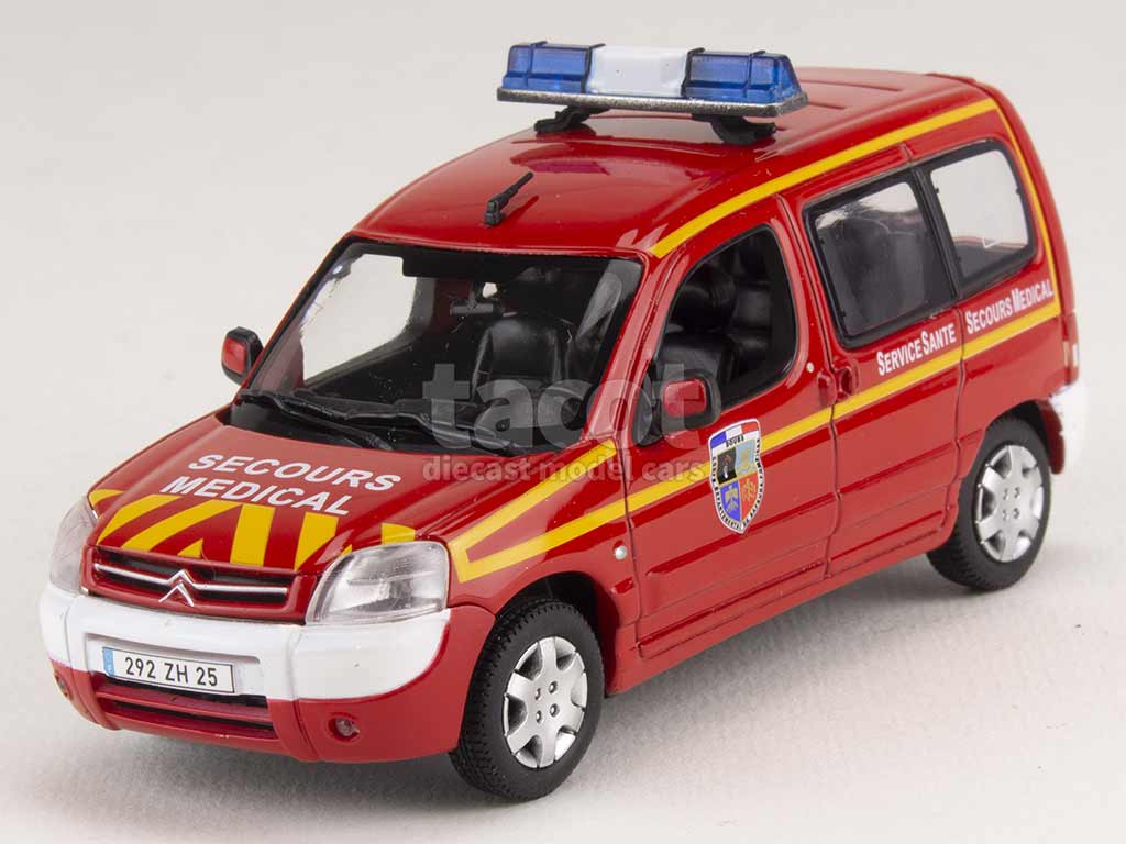 100457 Citroën Berlingo Pompiers 2004