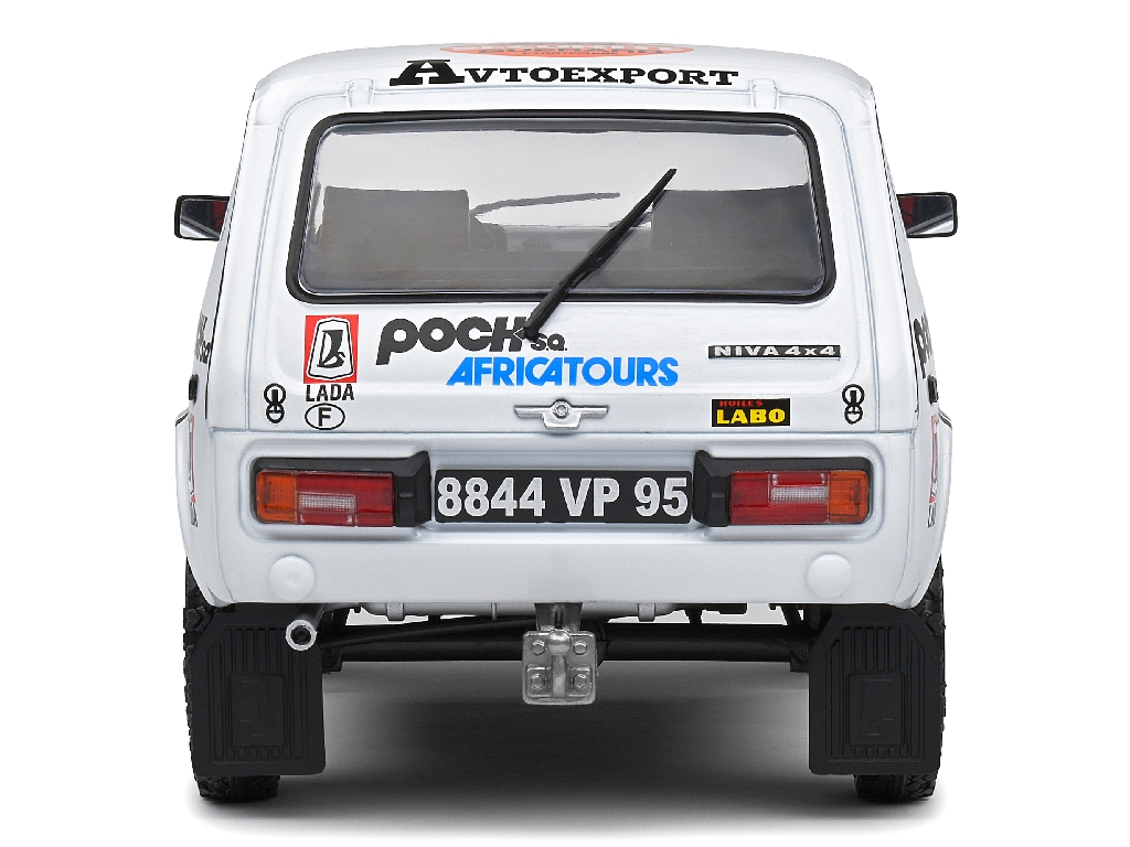 Solido 1/18 Lada Niva #182 – Rallye Paris-Dakar 1984 – Jabouille/Sardou