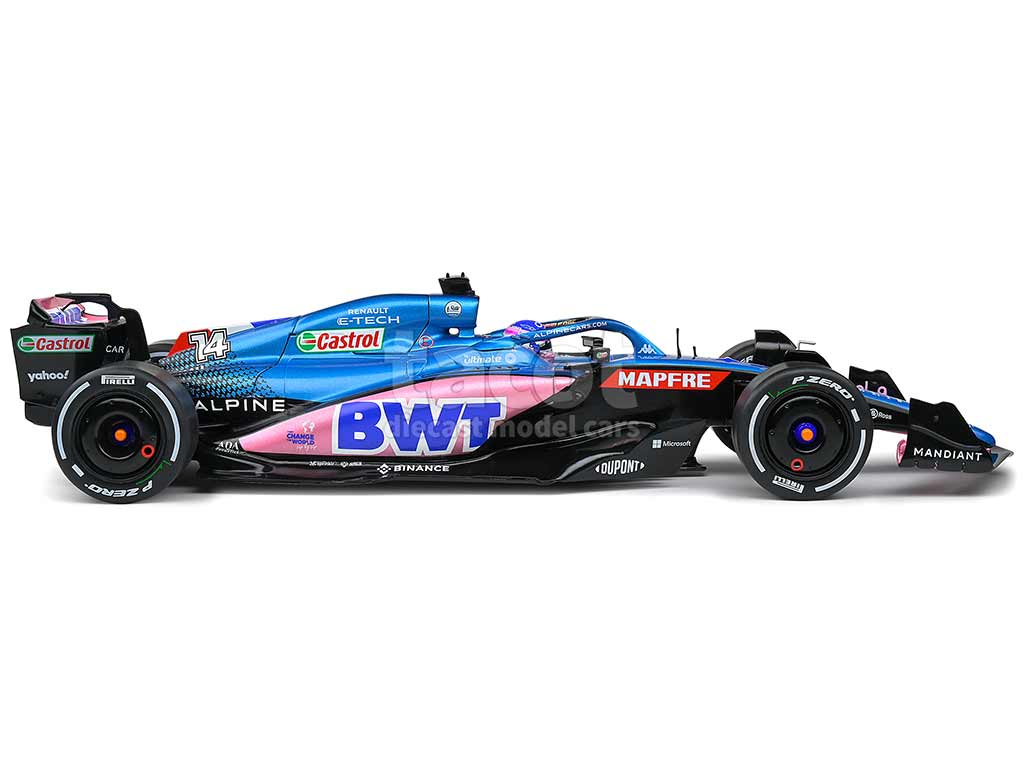 100578 Alpine A522 Monaco GP 2022 