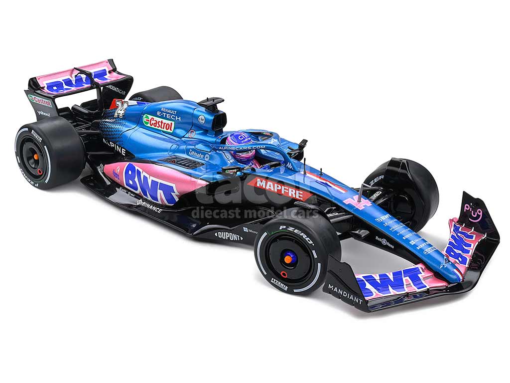 100578 Alpine A522 Monaco GP 2022 