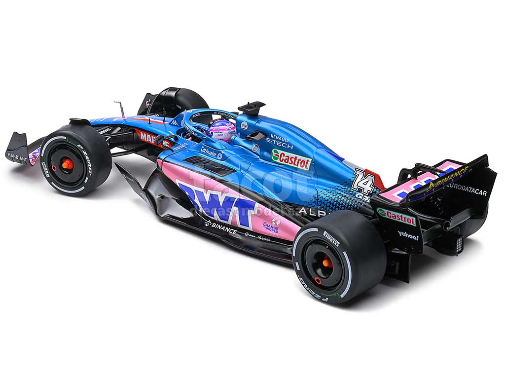 100578 Alpine A522 Monaco GP 2022 