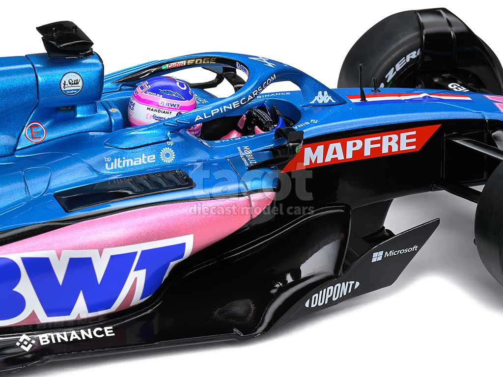 100578 Alpine A522 Monaco GP 2022 