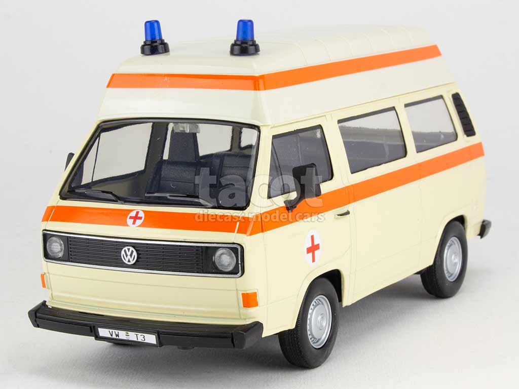 100661 Volkswagen Combi T3 Surélevé Ambulance