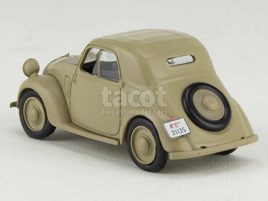 100768 Fiat 500 A Topolino Militaire 1936