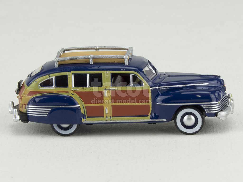 Oxford 1942 TOWN & COUNTRY WOODY WAGON Catalina Tan 1/87 HO - Foto 10