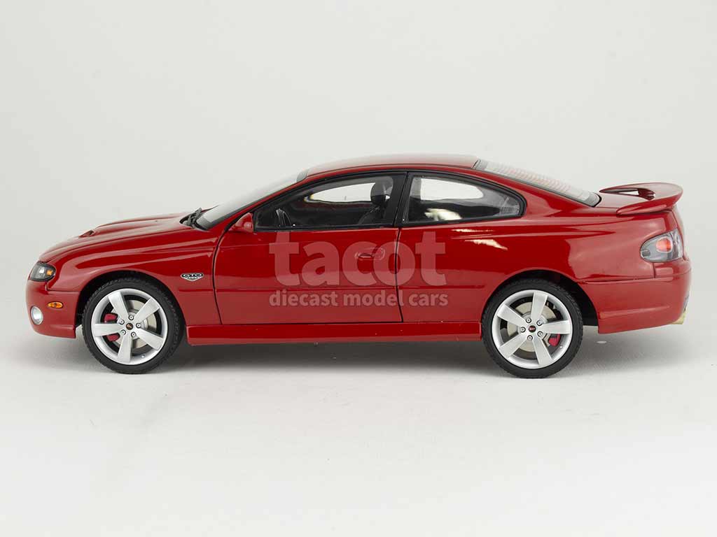 Voiture Miniature De Collection Pontiac GTO 1972 - Échelle 1/18 - Modèle GMP 8045 - Dorée - Muscle Car