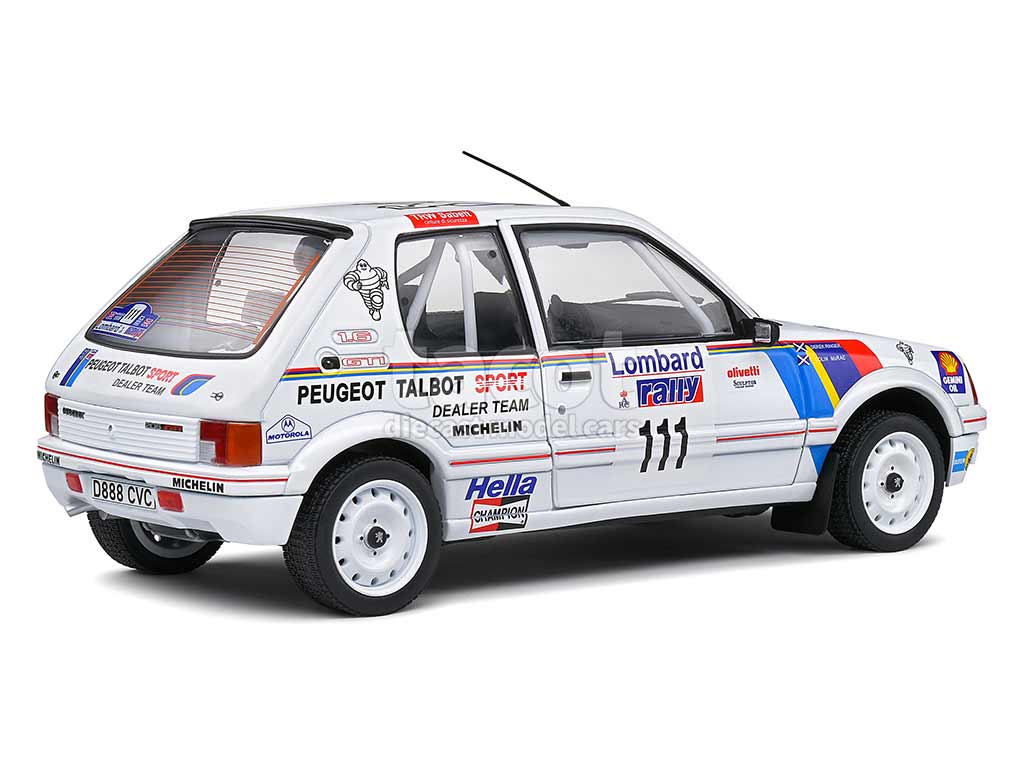 100891 Peugeot 205 GTi Rac Rally 1988