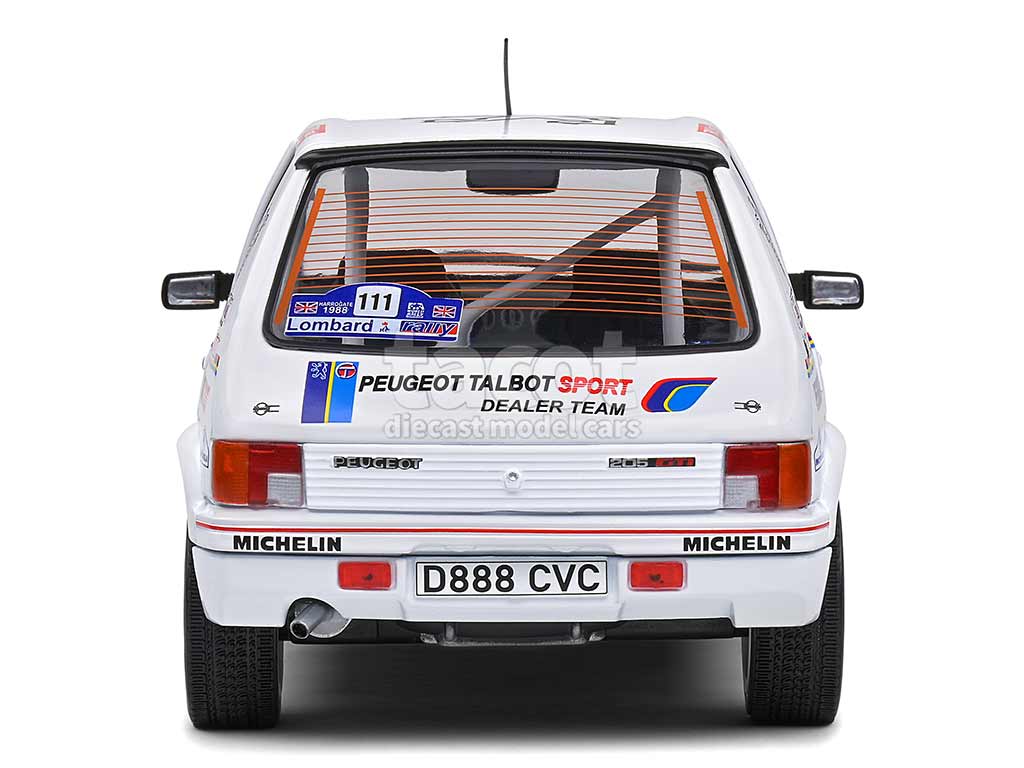 100891 Peugeot 205 GTi Rac Rally 1988