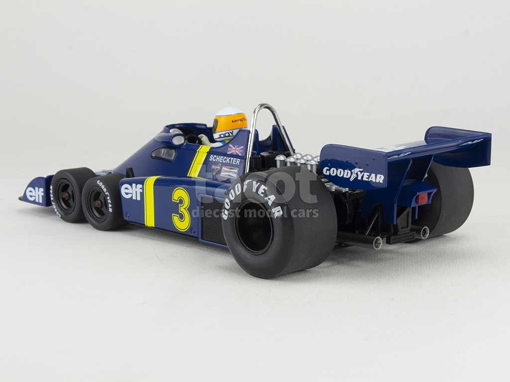 Tyrrell P34 1976 GP De Suède - Miniature 1/18 TrueScale Miniatures/Kyosho, Vainqueur, Jody Scheckter