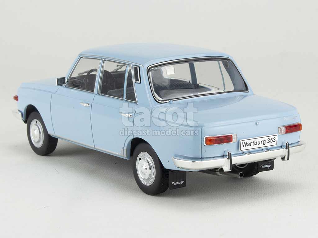 Miniature Voiture Wartburg 353 Jouet Vintage - Friction, Plastique, Allemagne De L'Est - 1966