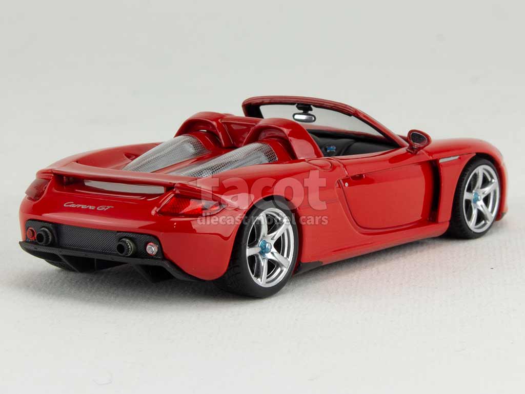 Minichamps 1:43 Porsche Carrera GT 2003 Colore Argento, Modello Da Collezione 940062630 - Foto 6