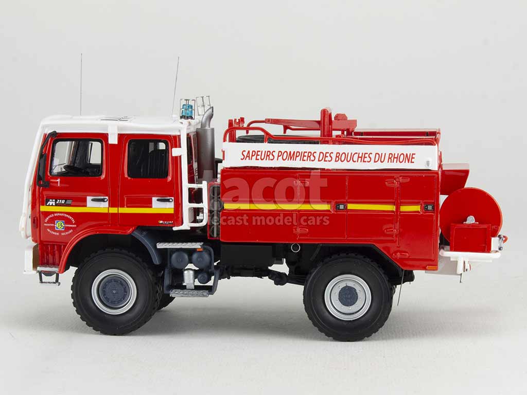 Miniature MMT Résine 1/43 - Renault S210 Citerne Pompiers (Occasion, Très Bon état)