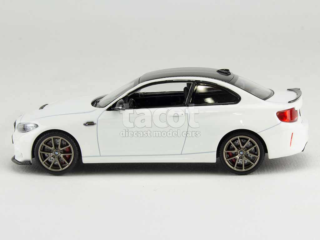 Minichamps 410021020 BMW M2 Cs-2020 1:43 Voiture Miniature de Collection  Blanche avec Roues dorées, Blanc : : Jeux et Jouets