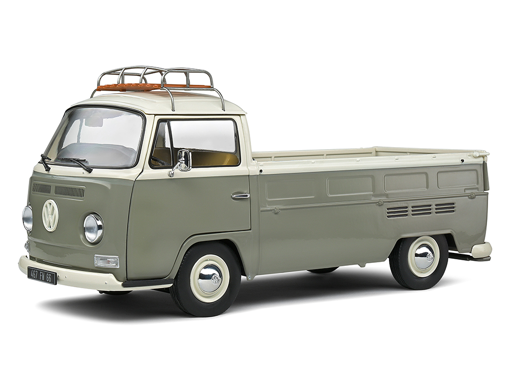 Volkswagen Combi T2 with Caravan 1:43 IXO Camping Car Miniature Diecast  CCE204