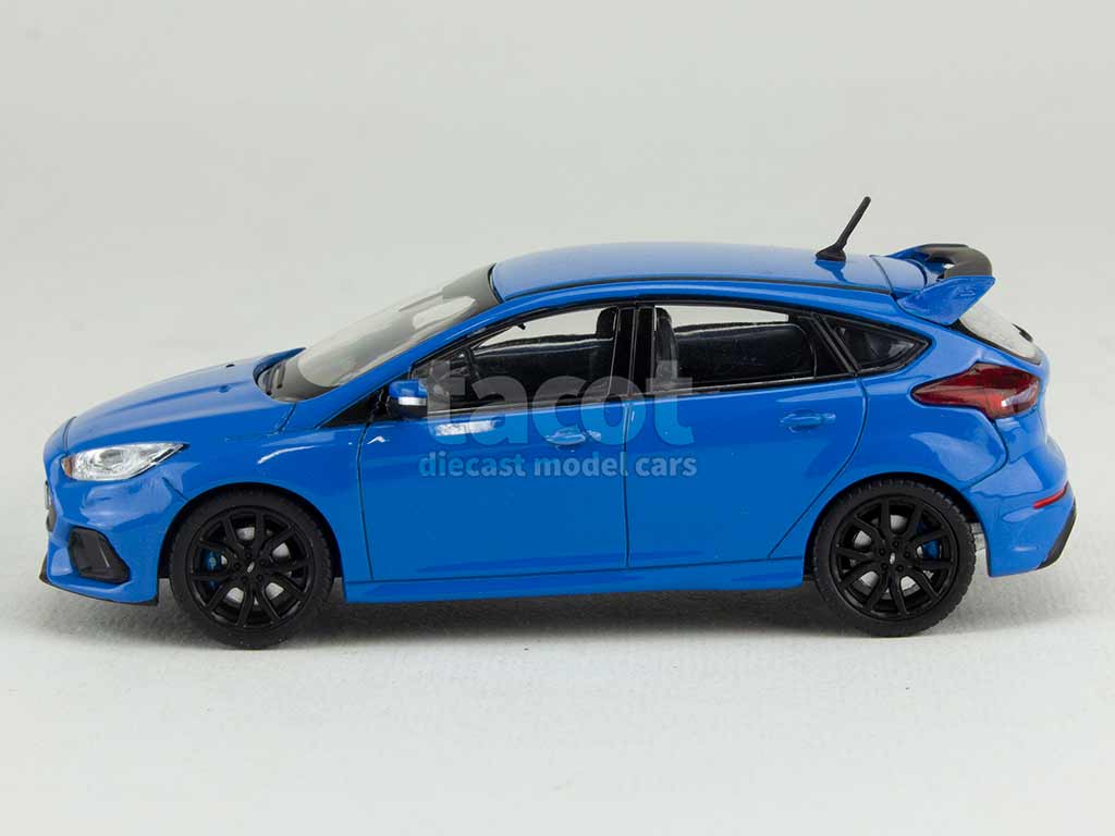 Ford Focus RS MK III 2016 - Corgi Vanguards 1/43 - Noire - NEUVE