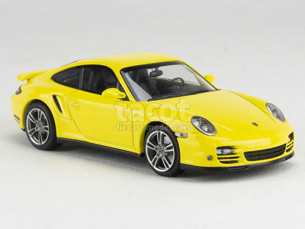 Modellino Auto Minichamps 1/43 Porsche 911 Turbo 997 II Generation 2009 Silver Ltd. | Motorsport Maranello