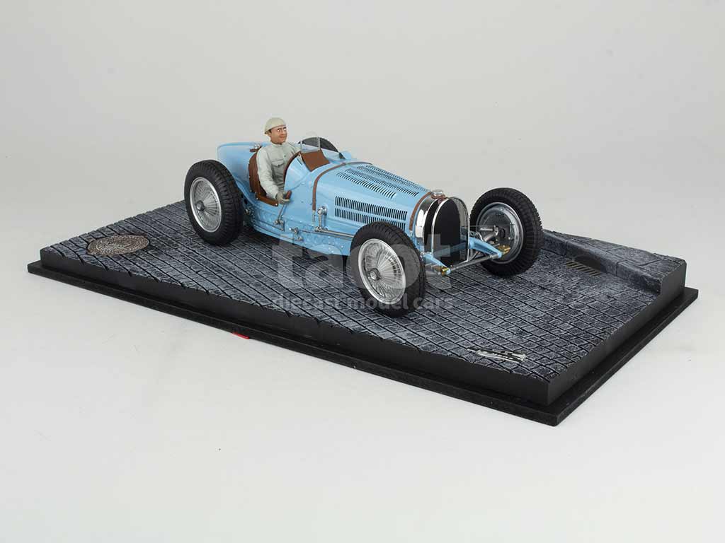 Le Mans miniatures 1/18 ブガッティ T59 Blue Bugatti - Type 59 GP 1939 - Le Mans Miniatures - 1/18 - Autos