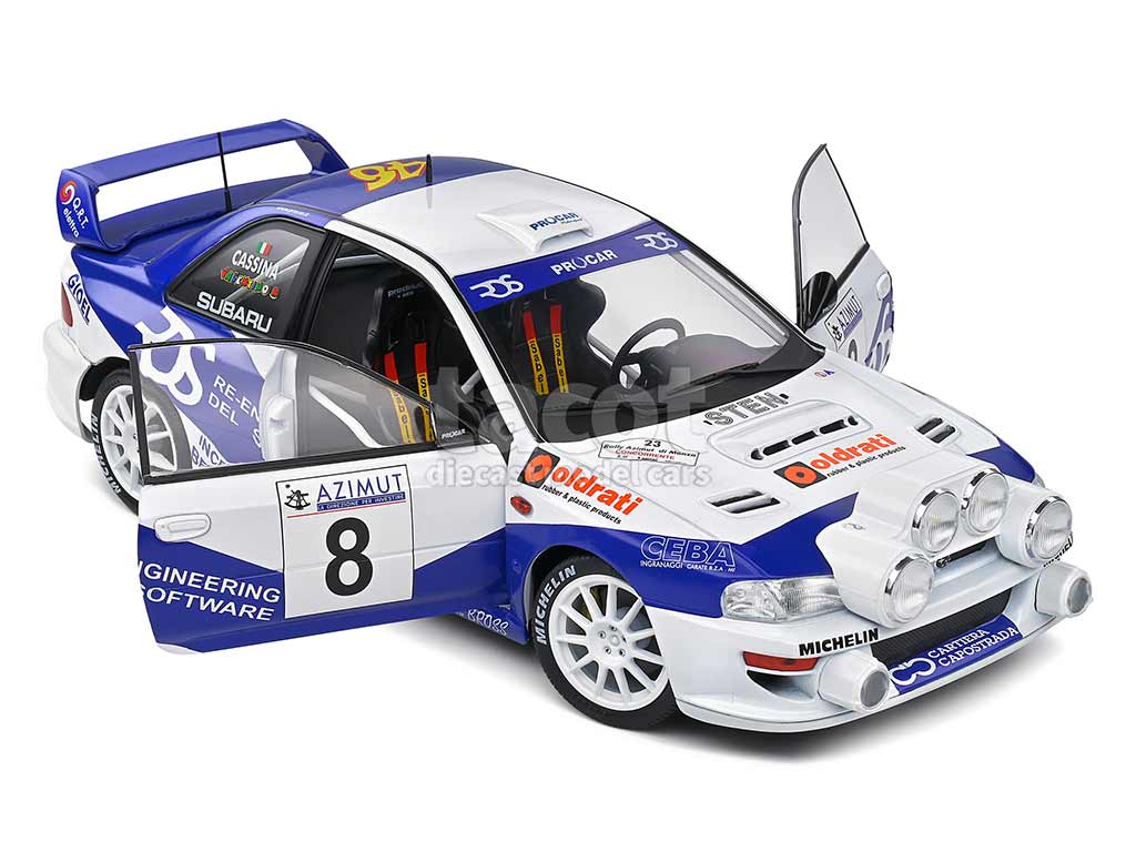 101288 Subaru Impreza S5 WRC99 Rally Monza 2000