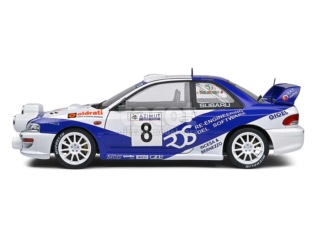 101288 Subaru Impreza S5 WRC99 Rally Monza 2000