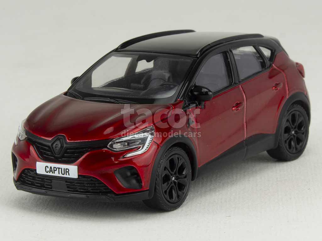Norev Renault Captur II 1:43 – Orange Mit Schwarzem Dach, 2. Generation, Ab 2020