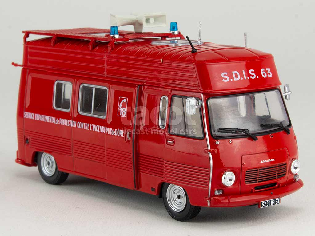 ELIGOR Peugeot J7 Essonne sapeur pompiers plongeur avec zodiac - Planet Passions