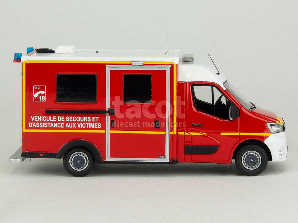 101481 Renault Master WAS VSAV Pompiers 2019