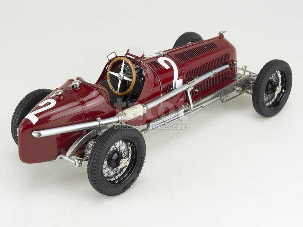 CMC M-227 Alfa Romeo P3 - 42 Chiron - Grand Prix Marseille 1933 - 1/18 - Métal - Préseau