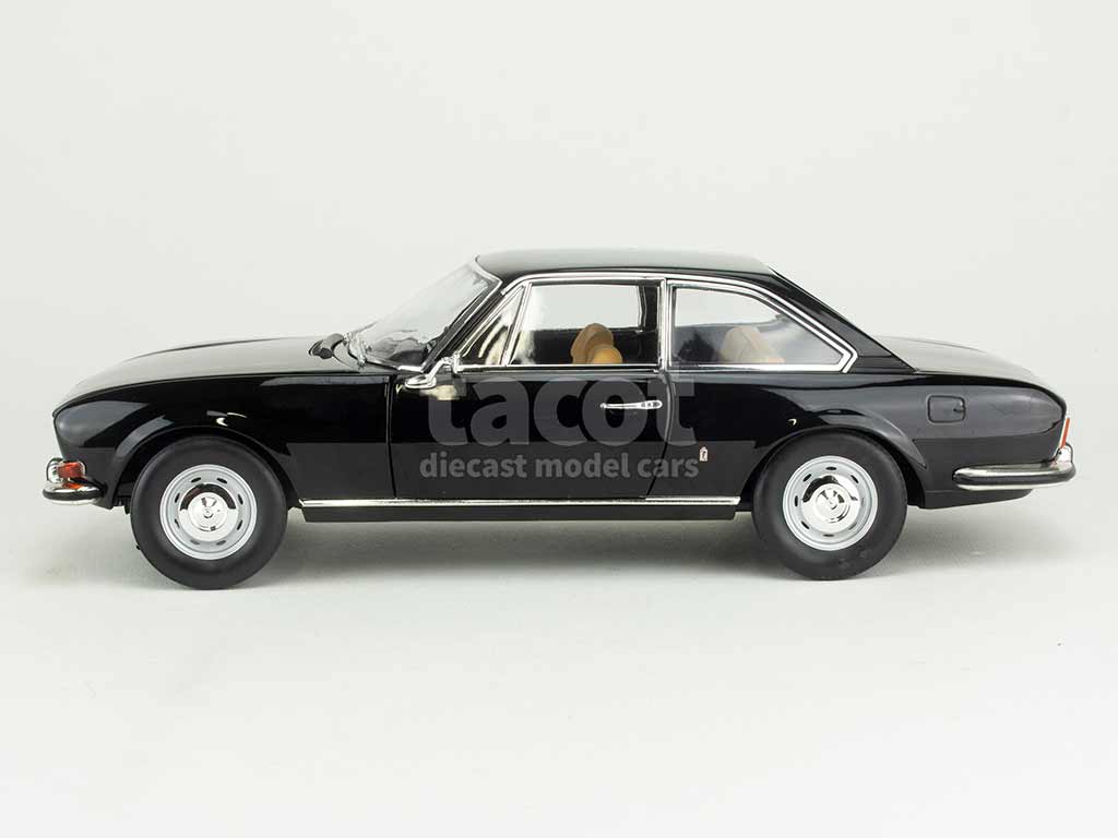 PEUGEOT 504 Coupé 1972 Black - 1:18 NOREV 184816