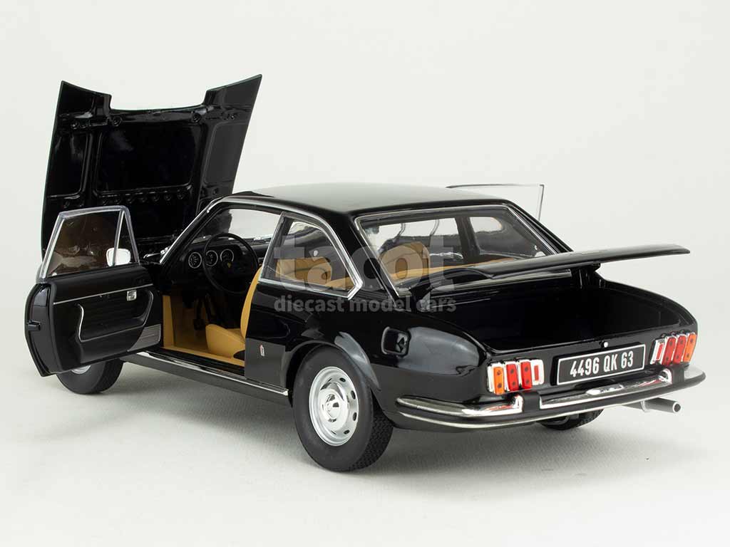 Voiture Miniature 1/43 NOREV : Peugeot 504 Coupé Rouge - Neuf MIB (sous Boîte)