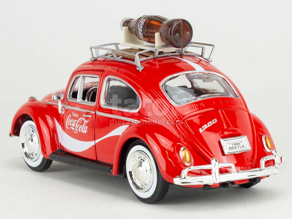 VW Coccinelle, Coca-Cola, 0, Voiture Miniature, Miniature déjà montée