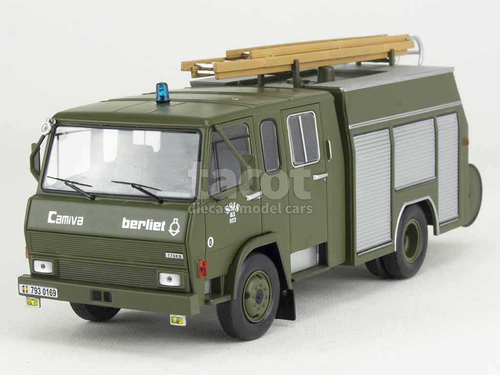 101616 Berliet 770 KB6 FPT Camiva Pompier Militaire