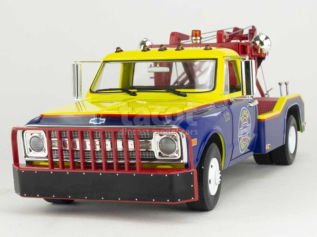 Modèle Réduit Chevrolet C60 Dépanneuse 1970 - Échelle 1/64 - M2 Machines - Neuf Boîte Limitée Shell