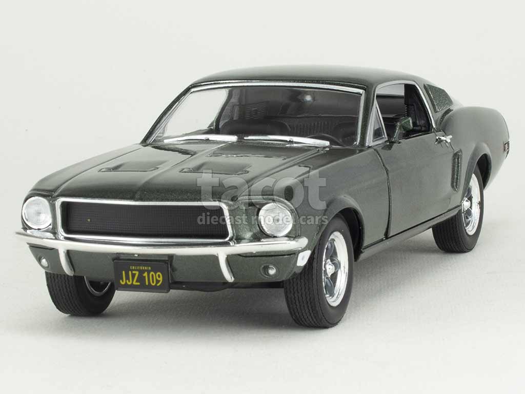Ford Mustang Bullitt 1/24 - Franklin Mint - Miniature Neuve