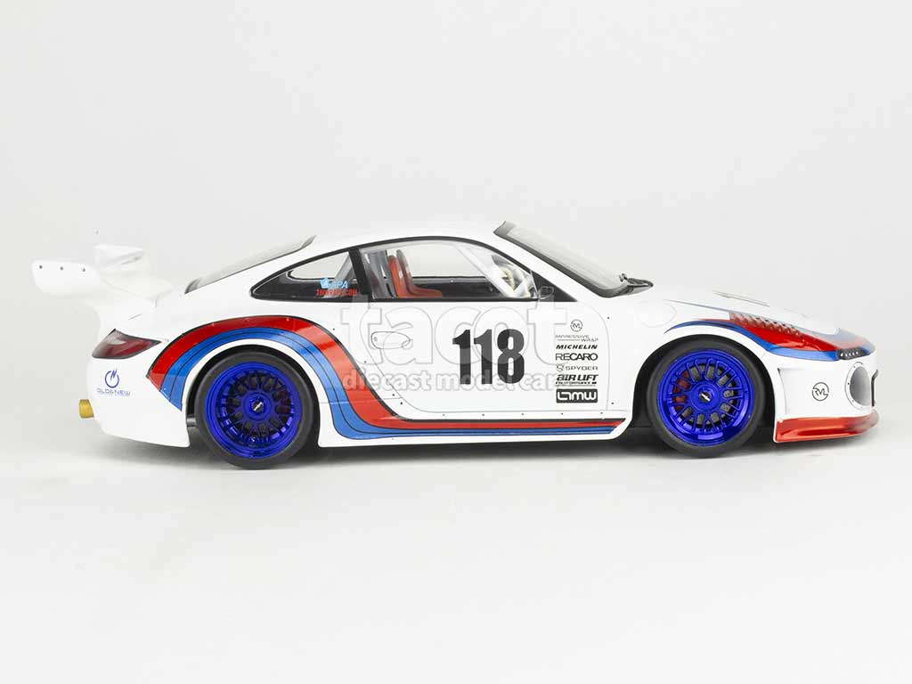 Porsche 911 (997) RWB Rothmans 2020 - Miniature MCG 1/18 - Model Car Group MCG18327 - Neuf