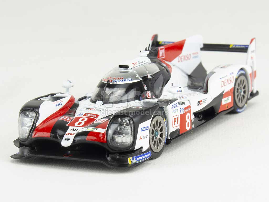 Voiture Miniature 1/43 Toyota TS050 Hybrid Gazoo Racing Le Mans 2019 Alonso - Modèle Détaillé OPO 10 - Collectionneur