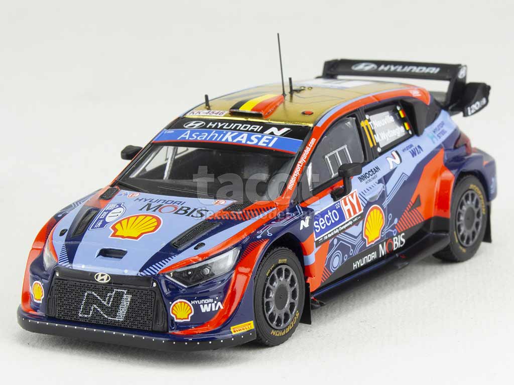 Hyundai i20 N WRC Rally ミニカー 1/43 Hyundai i20 N Rally1 Finland 2022 - Ixo 1/43 | eBay