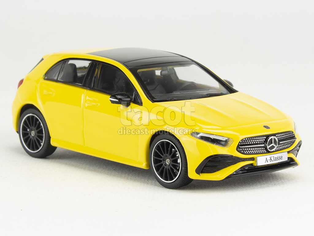Mercedes-Benz A-Class W177 yellow 1:43 Spark diecast scale model car  collectible