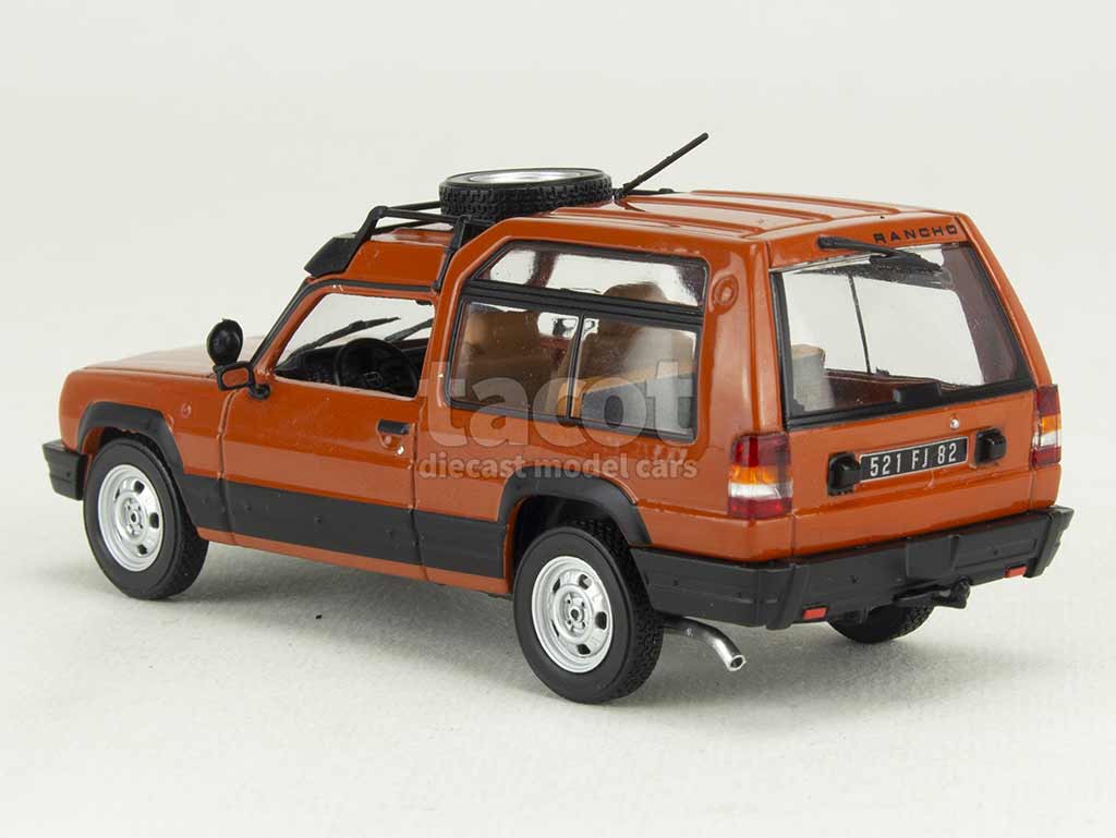 Talbot Matra Rancho 1980 Norev 1/43 – Série Rétro – NEUVE En Boîte