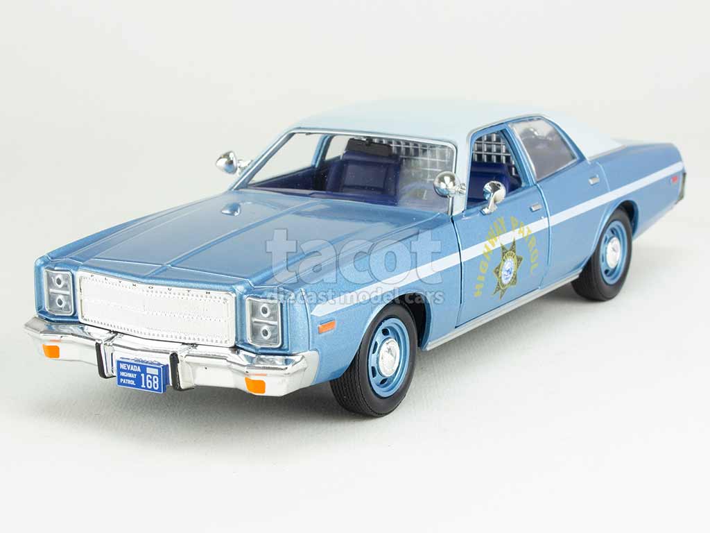 101858 Plymouth Fury Police 1978
