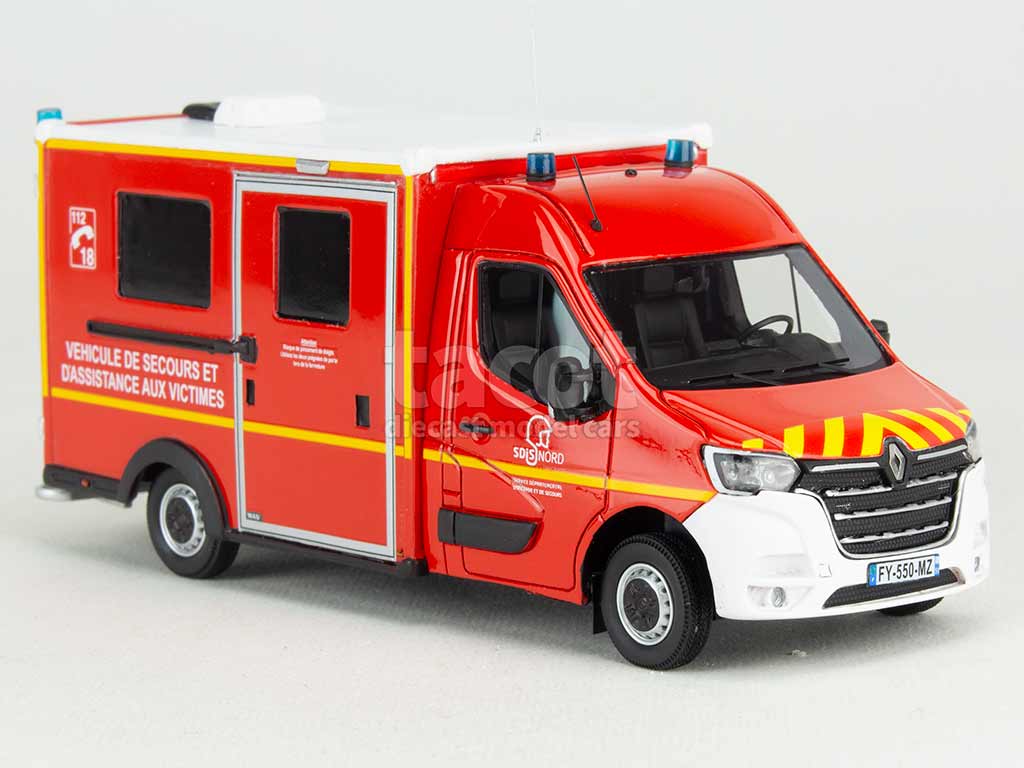 101868 Renault Master WAS VSAV Pompiers 2019