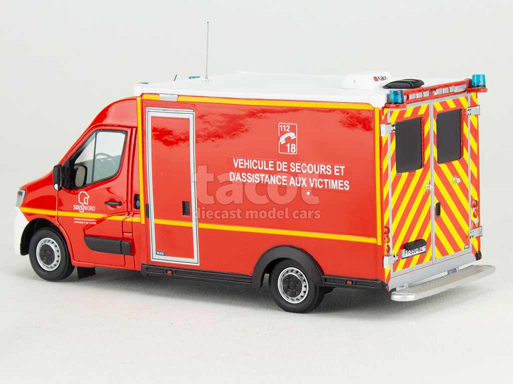 101868 Renault Master WAS VSAV Pompiers 2019