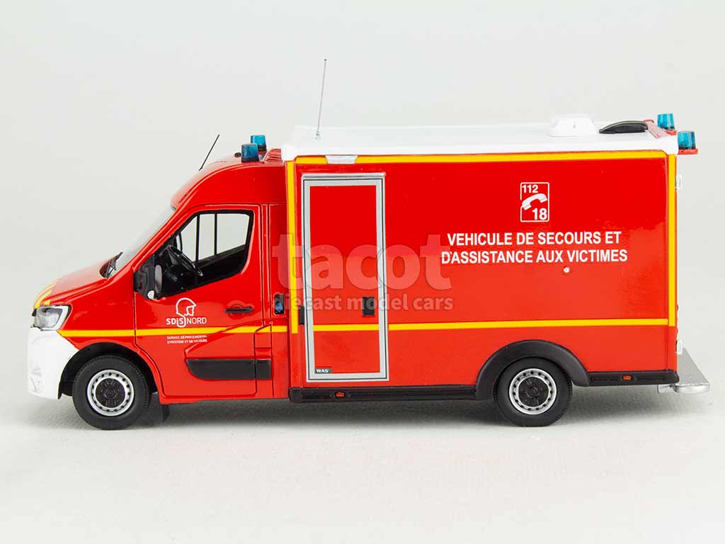 101868 Renault Master WAS VSAV Pompiers 2019