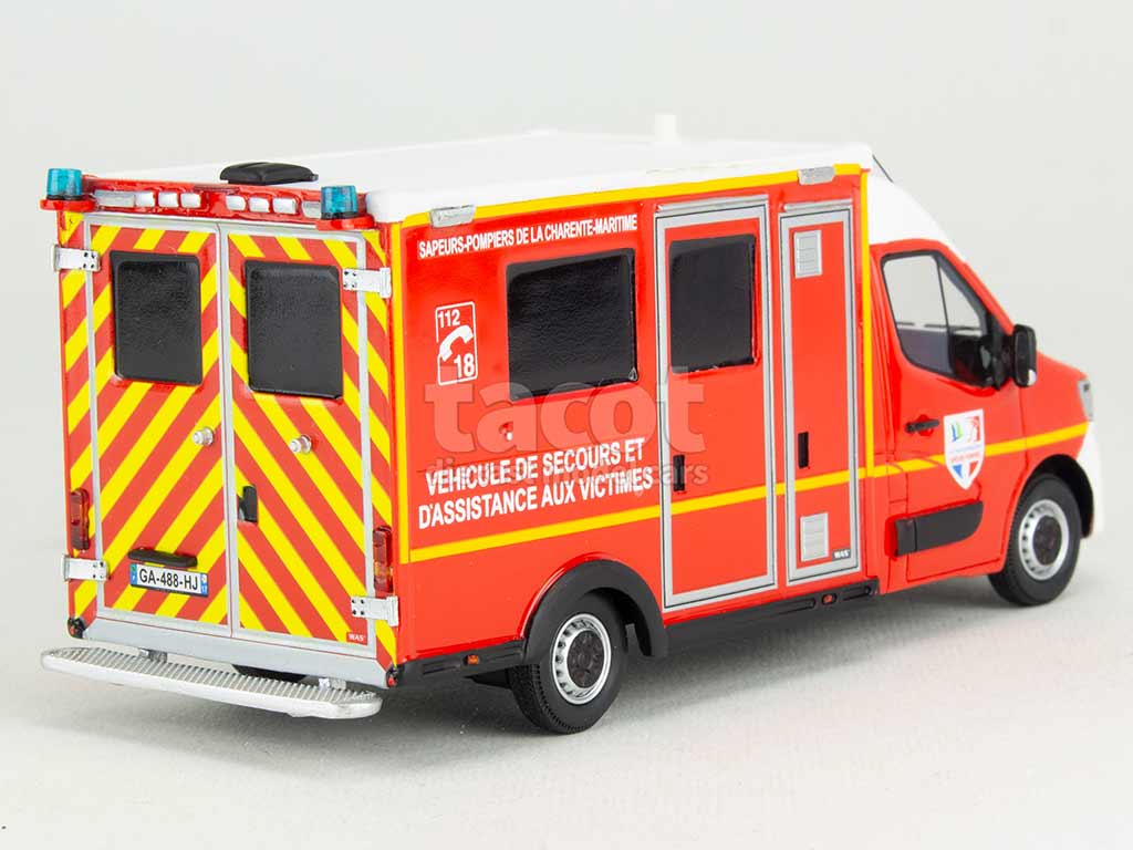 101869 Renault Master WAS VSAV Pompiers 2019