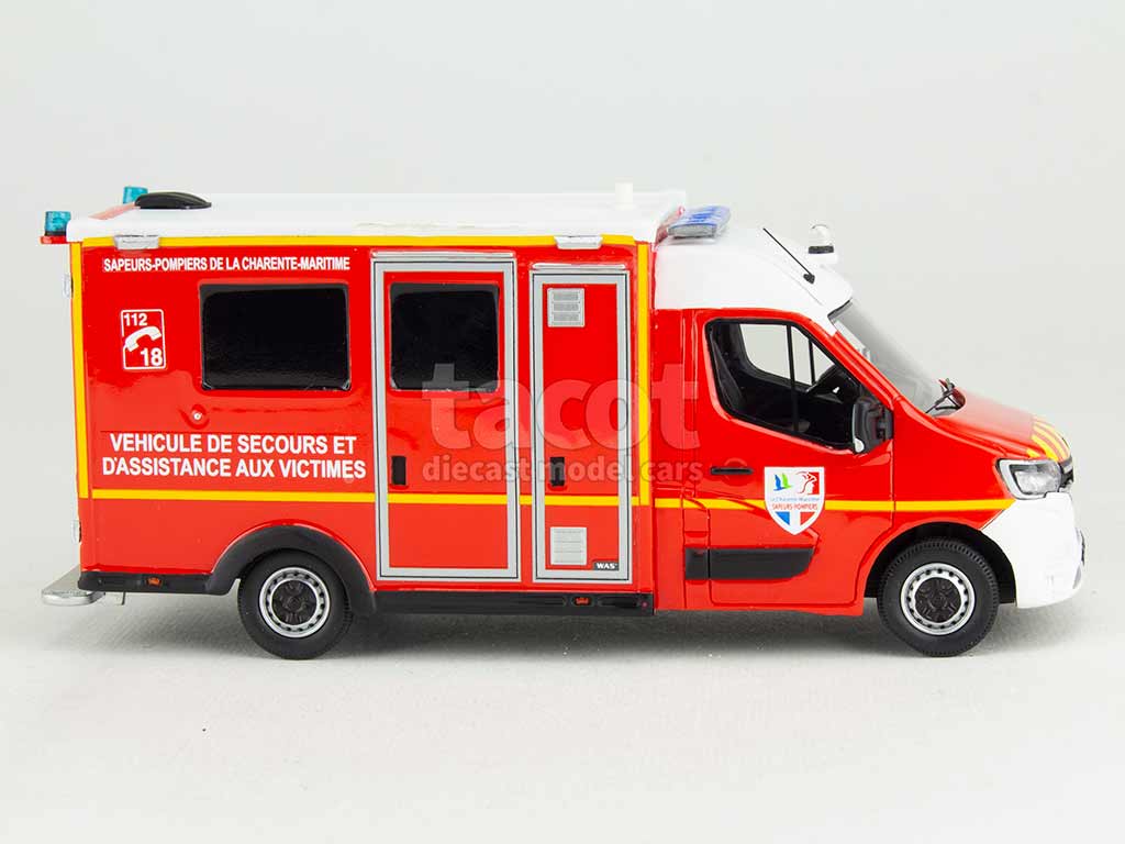 101869 Renault Master WAS VSAV Pompiers 2019