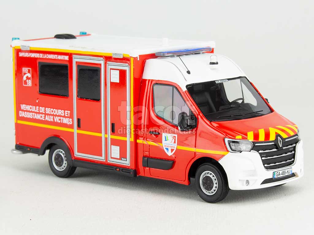 101869 Renault Master WAS VSAV Pompiers 2019