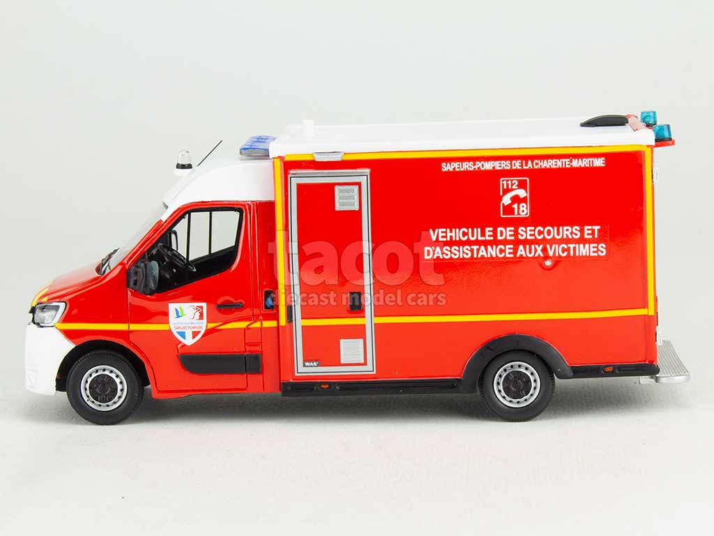 101869 Renault Master WAS VSAV Pompiers 2019